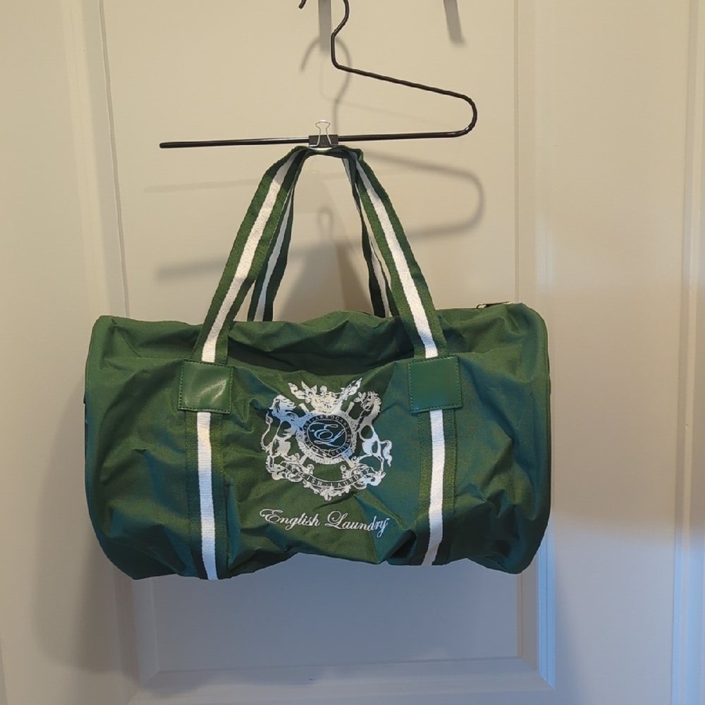 English Laundry Forest Green Travel Bag